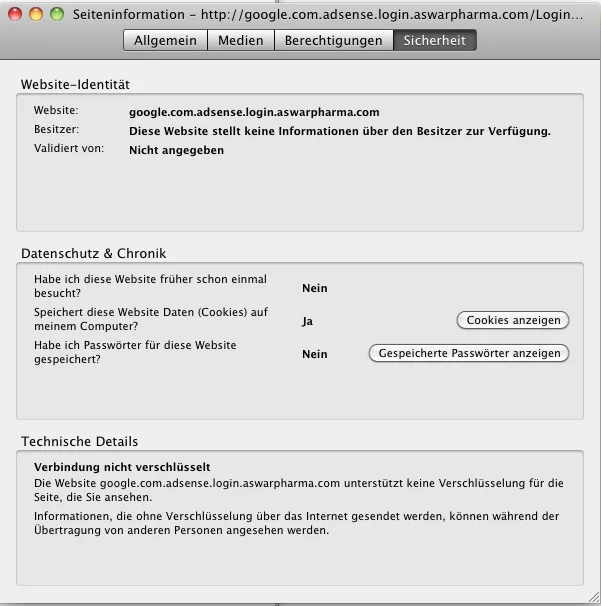 Browser Sicherheit